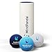 MindPanda 3x Stärkender Gel Stressball Setz | Verschiedene Stärken & Größen für Handtherapie – Mit Duft für extra Konzentration – Motivierende Affirmationen
